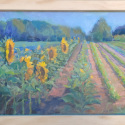 Sunstruck,  10x20, oil on canvas. Sold