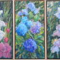 Jubilance in Three Acts, oil, 19x25, $1100